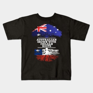 Australian Grown With Chilean Roots - Gift for Chilean With Roots From Chile Kids T-Shirt